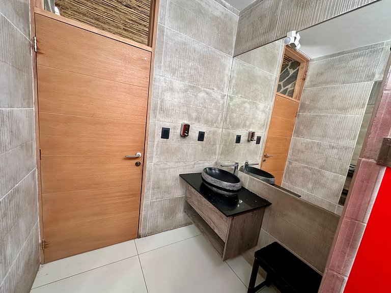 Habitación Doble especial con baño para 4 personas
